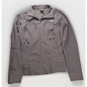 The North Face Womens‎ Medium Soft Shell Jacket Plum Purple Outdoor Active